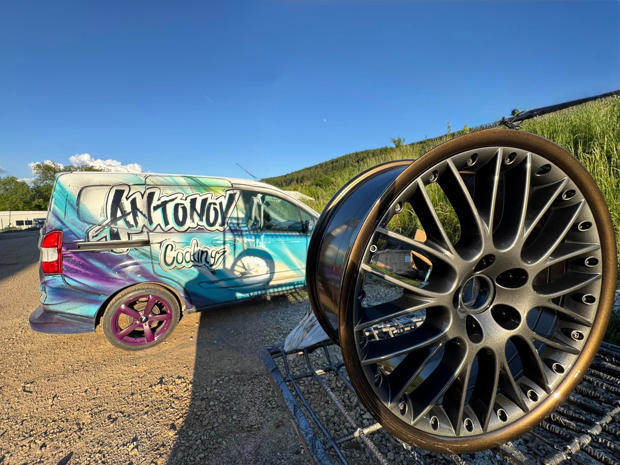 Antonov Coatings — прахово боядисване
